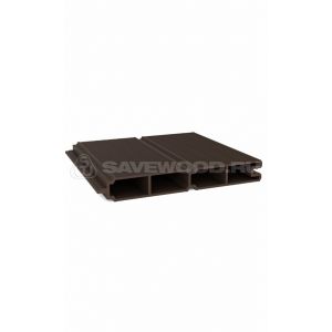 Профиль ДПК для заборов SW Agger Темно-коричневый глянцевый бесшовный от производителя Savewood по цене 570 р Профиль ДПК для заборов SW Agger Темно-коричневый глянцевый бесшовный от производителя Savewood по цене 570 р