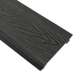 Фасадная панель Wood-X 156х21 Чёрное дерево 3D от производителя  EasyDecking по цене 523 р