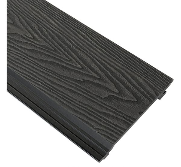 Фасадная панель Wood-X 156х21 Чёрное дерево 3D от производителя  EasyDecking по цене 523 р