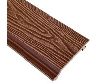 Фасадная панель Wood-X 156х21 Коричневый 3D Фасадная панель Wood-X 156х21 Коричневый 3D