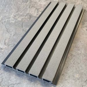 Реечная Фасадная панель Wood-X 219х26 (Шлифованная) Серый от производителя  EasyDecking по цене 837 р