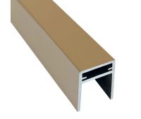 П-профиль алюминиевый 35x25 Дуб П-профиль алюминиевый 35x25 Дуб