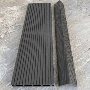 Террасная доска ДПК Wood-X 146х23 Черное дерево от производителя  EasyDecking по цене 738 р