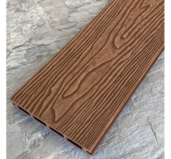 Террасная доска ДПК Wood-X 146х23 Коричневый от производителя EasyDecking по цене 738 р Террасная доска ДПК Wood-X 146х23 Коричневый от производителя EasyDecking по цене 738 р