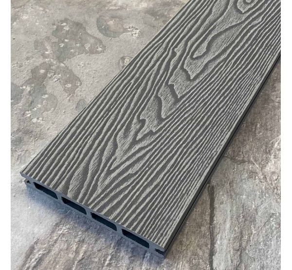 Террасная доска ДПК Wood-X 146х23 Серый от производителя  EasyDecking по цене 738 р