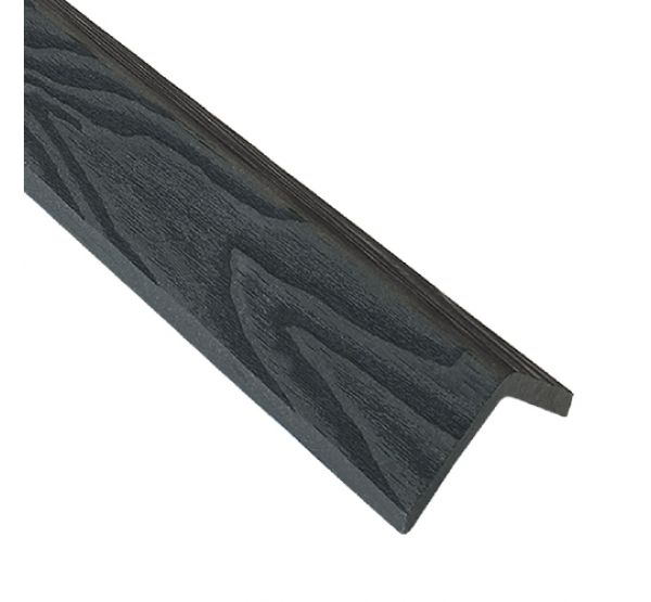 Уголок ДПК Wood-Х 50х50.3D Чёрное дерево от производителя  EasyDecking по цене 380 р