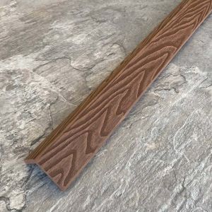 Уголок ДПК Wood-Х 50х50.3D Коричневый от производителя  EasyDecking по цене 380 р
