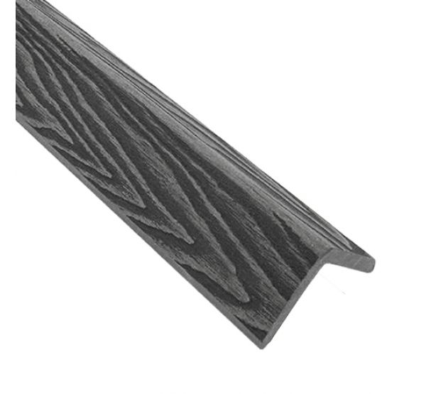 Уголок ДПК Wood-Х 50х50.3D Серый от производителя  EasyDecking по цене 380 р