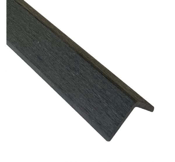 Уголок ДПК Wood-Х 50х50.Шлифованный Чёрное дерево от производителя  EasyDecking по цене 380 р