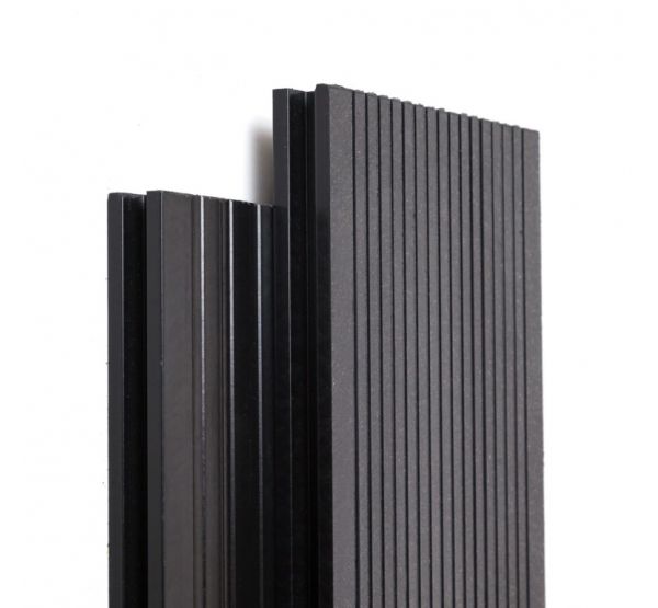 Террасная доска ДПК Extra Графит от производителя  Ecodecking по цене 515 р
