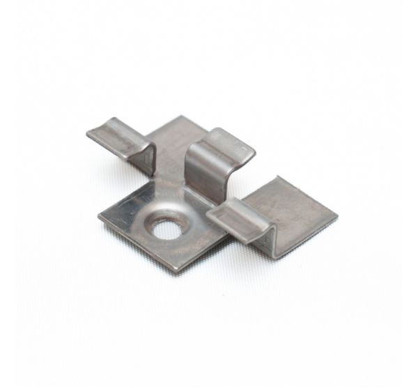 Клипса рядовая 8 мм, зазор 3 мм от производителя  Ecodecking по цене 19 р