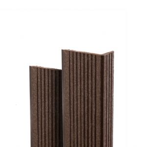 Угол торцевой Tehno Шоколад от производителя Ecodecking по цене 280 р Угол торцевой Tehno Шоколад от производителя Ecodecking по цене 280 р