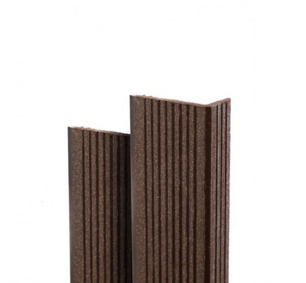 Угол торцевой Tehno Шоколад от производителя Ecodecking по цене 280 р Угол торцевой Tehno Шоколад от производителя Ecodecking по цене 280 р