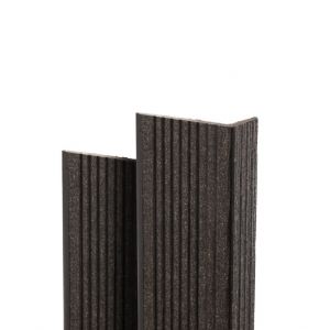 Угол торцевой Tehno Венге от производителя  Ecodecking по цене 280 р