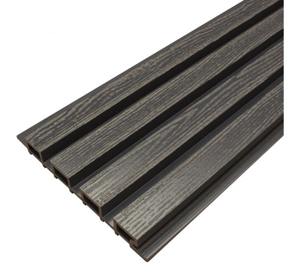 Доска Фасадная из ДПК Wood Рейка Мокрый Асфальт от производителя Faynag по цене 842 р Доска Фасадная из ДПК Wood Рейка Мокрый Асфальт от производителя Faynag по цене 842 р
