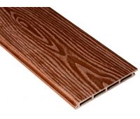 Фасадная доска ДПК 3D - Шоколад Фасадная доска ДПК 3D - Шоколад