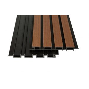 Фасадная реечная панель Скай коэкструзия Тик от производителя Ecodecking по цене 960 р Фасадная реечная панель Скай коэкструзия Тик от производителя Ecodecking по цене 960 р