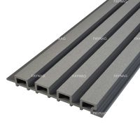 Доска Фасадная из ДПК Nika Рейка Графит