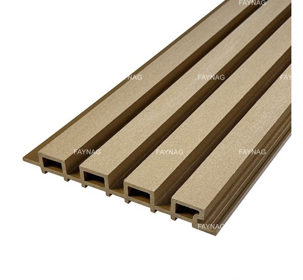 Доска Фасадная из ДПК Nika Рейка Орех от производителя  Faynag по цене 800 р