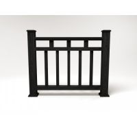 Ограждение ДПК цвет Кварц Сборка №1 Ограждение ДПК цвет Кварц Сборка №1