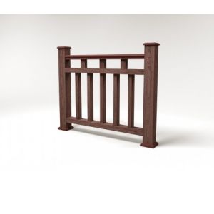 Ограждение ДПК цвет Шоколад Сборка №1 от производителя Faynag по цене 5 950 р Ограждение ДПК цвет Шоколад Сборка №1 от производителя Faynag по цене 5 950 р