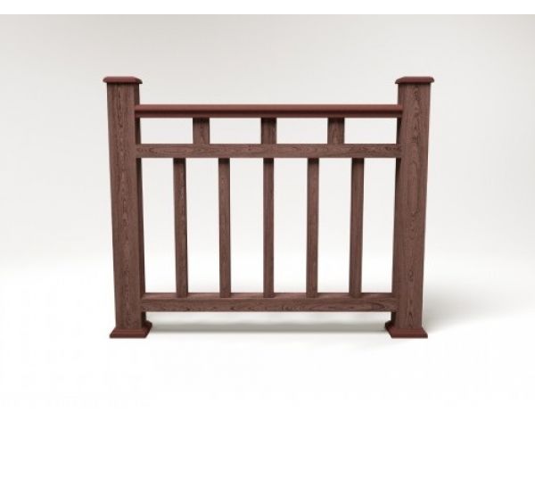 Ограждение ДПК цвет Шоколад Сборка №1 от производителя Faynag по цене 5 950 р Ограждение ДПК цвет Шоколад Сборка №1 от производителя Faynag по цене 5 950 р