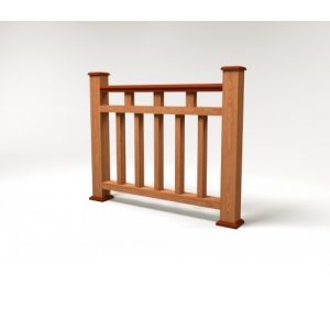 Ограждение ДПК цвет Терракот Сборка №1 от производителя Faynag по цене 6 195 р Ограждение ДПК цвет Терракот Сборка №1 от производителя Faynag по цене 6 195 р