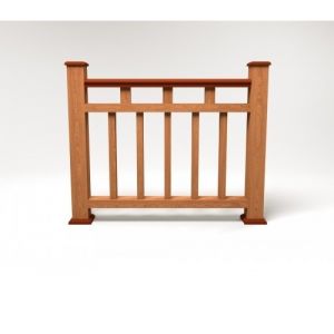 Ограждение ДПК цвет Терракот Сборка №1 от производителя Faynag по цене 6 195 р Ограждение ДПК цвет Терракот Сборка №1 от производителя Faynag по цене 6 195 р