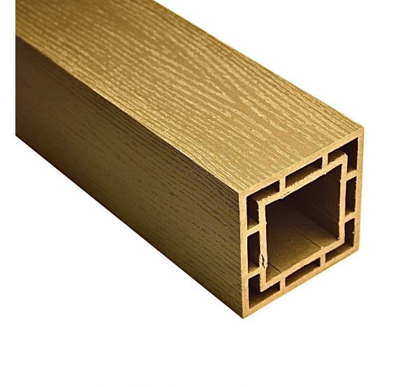 Столб из ДПК WOOD Орех от производителя Faynag по цене 1 485 р Столб из ДПК WOOD Орех от производителя Faynag по цене 1 485 р