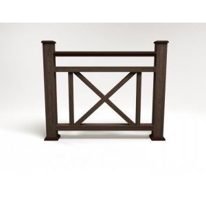 Ограждение ДПК цвет Венге Сборка №2 от производителя Faynag по цене 5 950 р Ограждение ДПК цвет Венге Сборка №2 от производителя Faynag по цене 5 950 р