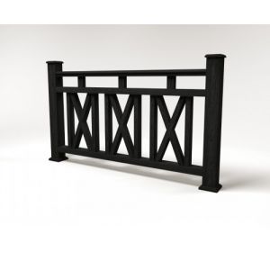 Ограждение ДПК цвет Кварц Сборка №3 от производителя Faynag по цене 5 950 р Ограждение ДПК цвет Кварц Сборка №3 от производителя Faynag по цене 5 950 р