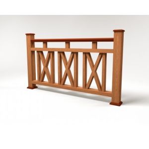 Ограждение ДПК цвет Терракот Сборка №3 от производителя Faynag по цене 6 195 р Ограждение ДПК цвет Терракот Сборка №3 от производителя Faynag по цене 6 195 р