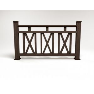 Ограждение ДПК цвет Венге Сборка №3 от производителя Faynag по цене 5 950 р Ограждение ДПК цвет Венге Сборка №3 от производителя Faynag по цене 5 950 р