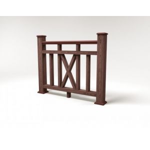 Ограждение ДПК цвет Шоколад Сборка №6 от производителя Faynag по цене 5 950 р Ограждение ДПК цвет Шоколад Сборка №6 от производителя Faynag по цене 5 950 р