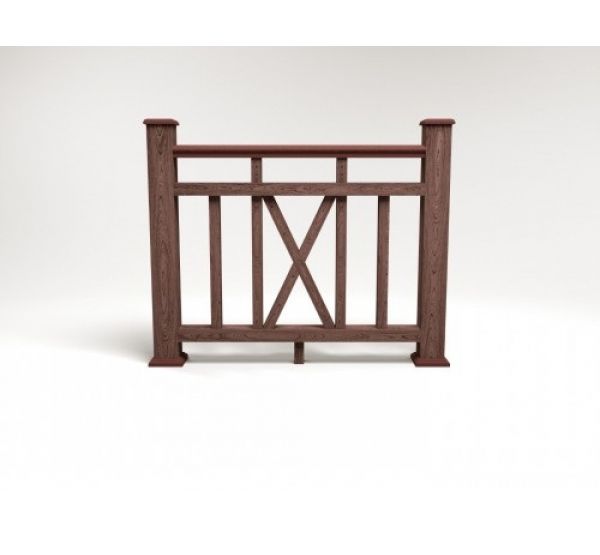 Ограждение ДПК цвет Шоколад Сборка №6 от производителя Faynag по цене 5 950 р Ограждение ДПК цвет Шоколад Сборка №6 от производителя Faynag по цене 5 950 р