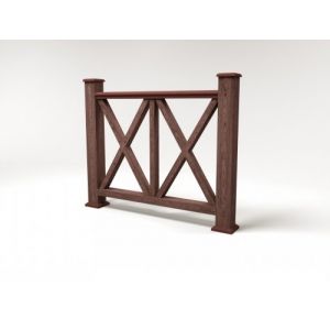 Ограждение ДПК цвет Шоколад Сборка №7 от производителя Faynag по цене 5 950 р Ограждение ДПК цвет Шоколад Сборка №7 от производителя Faynag по цене 5 950 р