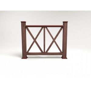 Ограждение ДПК цвет Шоколад Сборка №7 от производителя Faynag по цене 5 950 р Ограждение ДПК цвет Шоколад Сборка №7 от производителя Faynag по цене 5 950 р