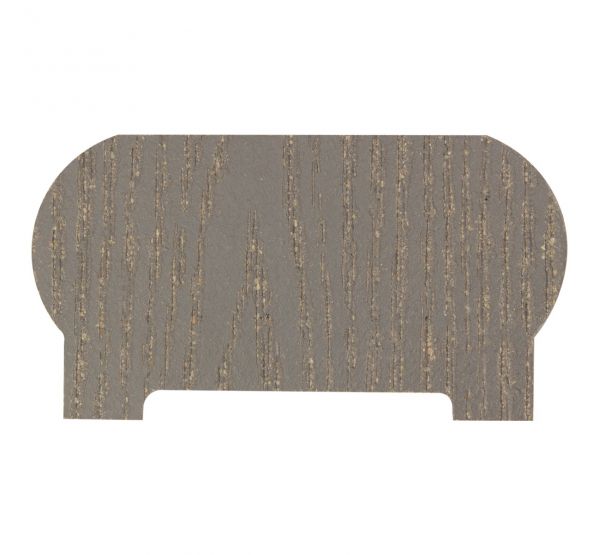 Заглушка торцевая для перил ДПК 95х50 Графит от производителя  Faynag по цене 385 р