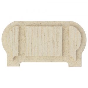 Заглушка торцевая для перил ДПК 95х50 Слоновая кость от производителя Faynag по цене 385 р Заглушка торцевая для перил ДПК 95х50 Слоновая кость от производителя Faynag по цене 385 р