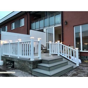 Балясина ДПК Белая от производителя GardenParkett по цене 590 р Балясина ДПК Белая от производителя GardenParkett по цене 590 р