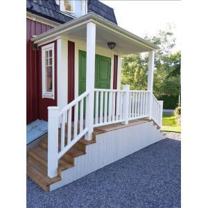 Крышка столба верхняя Белая от производителя GardenParkett по цене 520 р Крышка столба верхняя Белая от производителя GardenParkett по цене 520 р