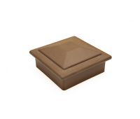 Крышка столба верхняя Светло-коричневый Крышка столба верхняя Светло-коричневый