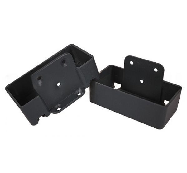 Крепление перил из алюминия прямое Графит от производителя GardenParkett по цене 459 р Крепление перил из алюминия прямое Графит от производителя GardenParkett по цене 459 р