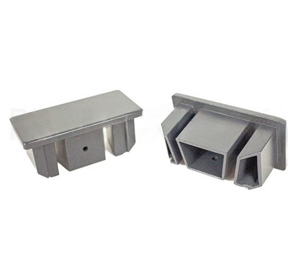 Заглушка торцевая из алюминия для перил Серый от производителя GardenParkett по цене 386 р Заглушка торцевая из алюминия для перил Серый от производителя GardenParkett по цене 386 р