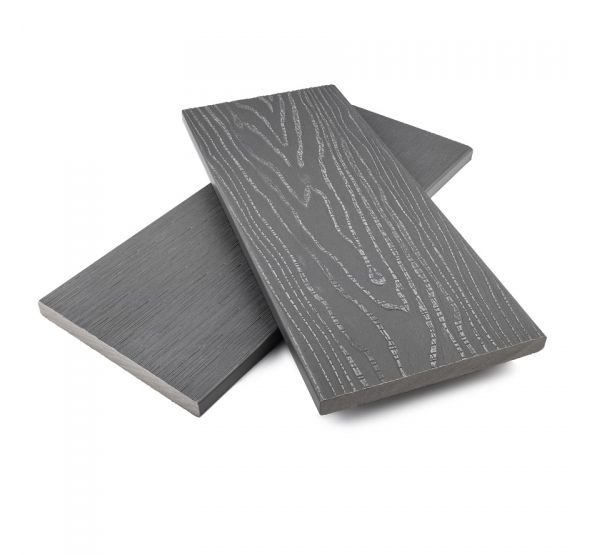 Заборная доска полнотелая ДПК  Серый от производителя  NanoWood по цене 420 р