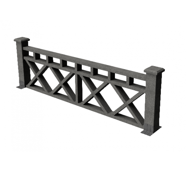 Декоративные ограждения ДПК "Бэйли", Серый базальт, шлифованное от производителя GrinderDeco по цене 7 306 р Декоративные ограждения ДПК "Бэйли", Серый базальт, шлифованное от производителя GrinderDeco по цене 7 306 р