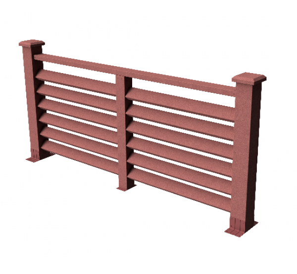 Декоративные ограждения ДПК "Босфор", Мербау, шлифованное от производителя GrinderDeco по цене 7 591 р Декоративные ограждения ДПК "Босфор", Мербау, шлифованное от производителя GrinderDeco по цене 7 591 р