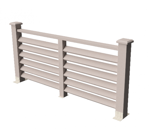 Декоративные ограждения ДПК "Босфор", Выбеленный дуб, шлифованное от производителя GrinderDeco по цене 7 591 р Декоративные ограждения ДПК "Босфор", Выбеленный дуб, шлифованное от производителя GrinderDeco по цене 7 591 р