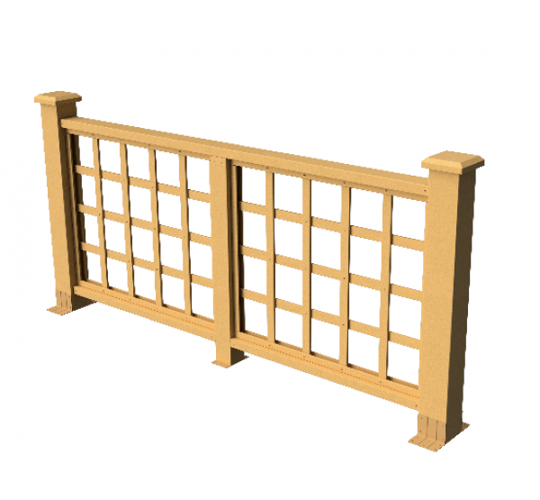 Декоративные ограждения ДПК " Дувр", Песчаник, шлифованное от производителя GrinderDeco по цене 5 691 р Декоративные ограждения ДПК " Дувр", Песчаник, шлифованное от производителя GrinderDeco по цене 5 691 р