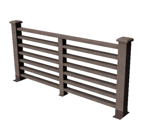 Декоративные ограждения ДПК " Марсело", Венге, шлифованное от производителя GrinderDeco по цене 7 116 р Декоративные ограждения ДПК " Марсело", Венге, шлифованное от производителя GrinderDeco по цене 7 116 р